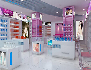 化妝品展示架設計的幾個禁忌